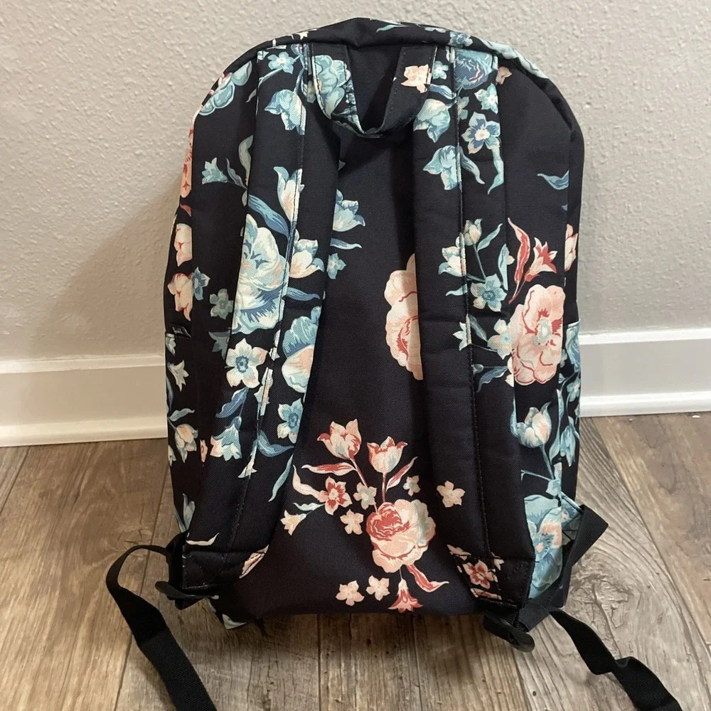 Herschel Floral Print Backpack One Compartment 12x18x4